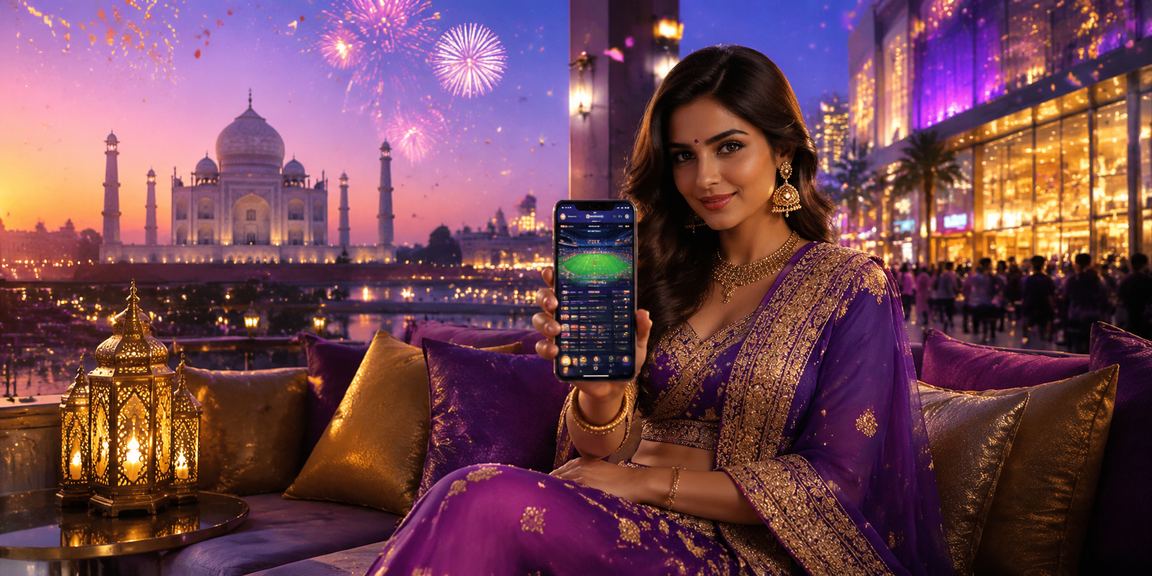 User playing Aviator game on mobile in India