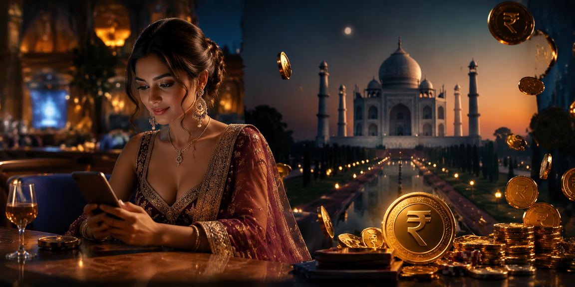 Mobile Casino gaming with Indian Rupee interface