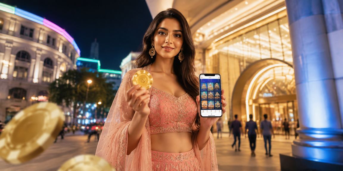 User placing cricket bets on mobile in Delhi Connaught Place