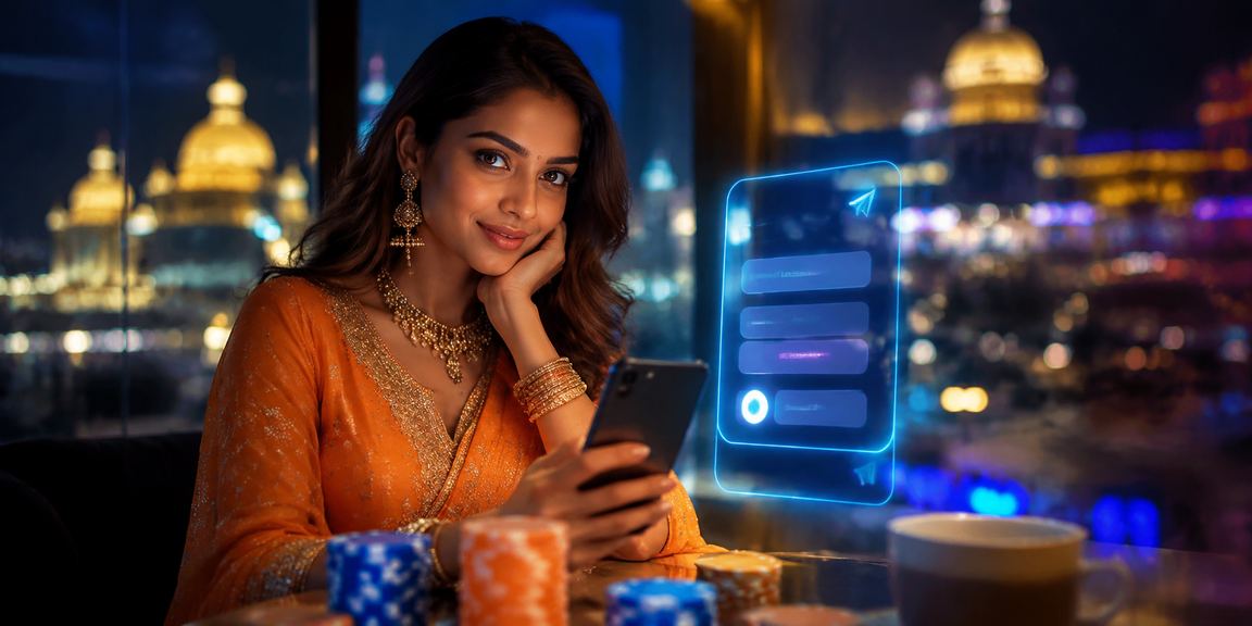 Indian player using mobile payment app in Lucknow